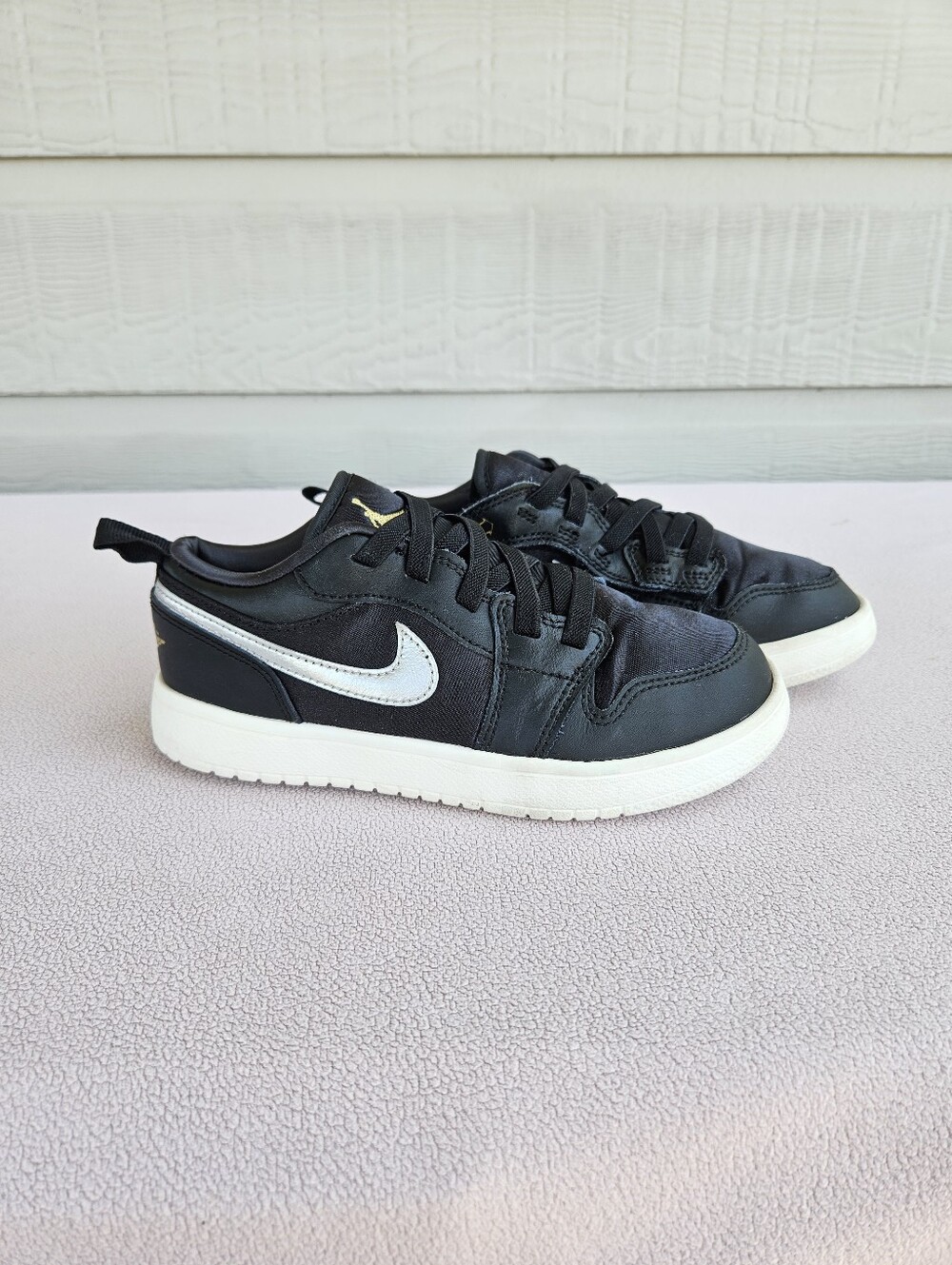 Nike Air Jordan 1 Low ALT SE Sneaker SZ 2Y Black White Slip-On FZ3920-001